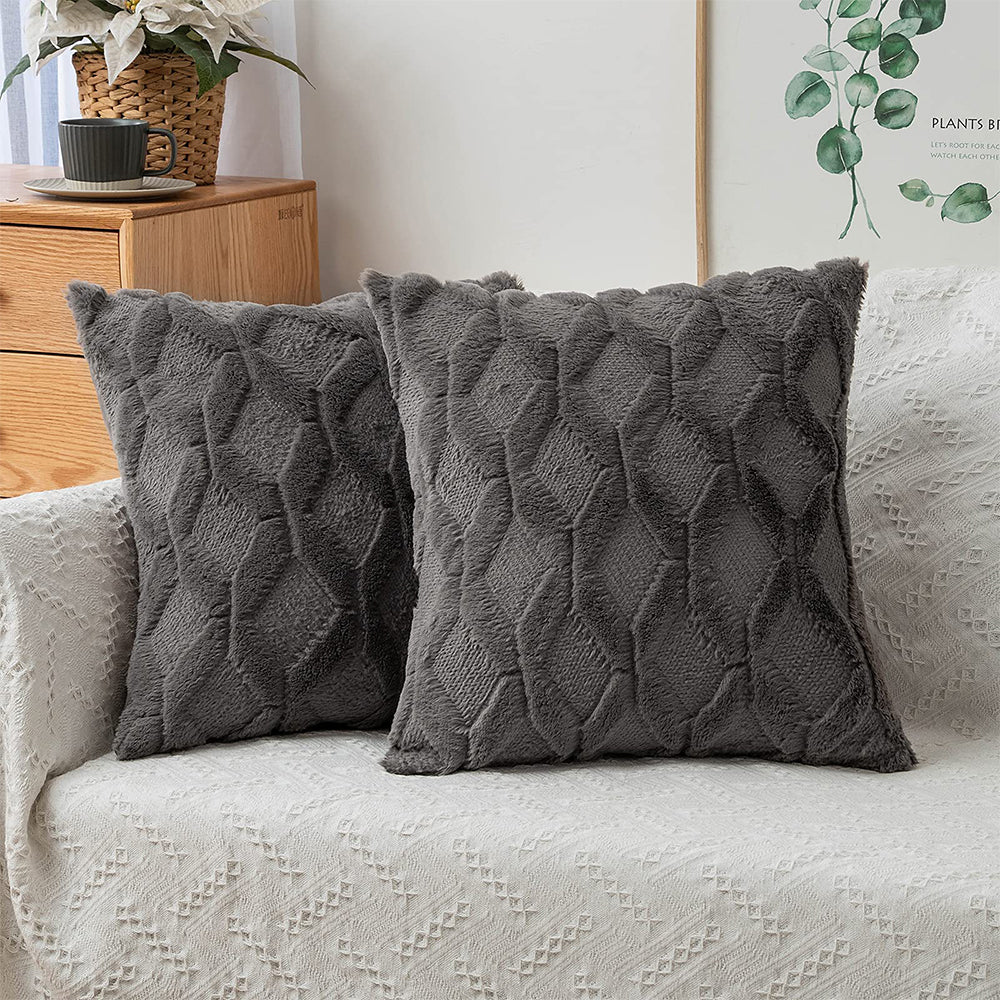 Throw Pillow Covers Wide Variety of Colors (With/Without Insert) options size 18"x18"
