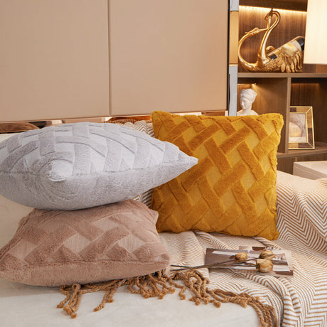 Crossline-shaped-Plush-Throw-Pillow-(With-Insert)-Throw-Pillows