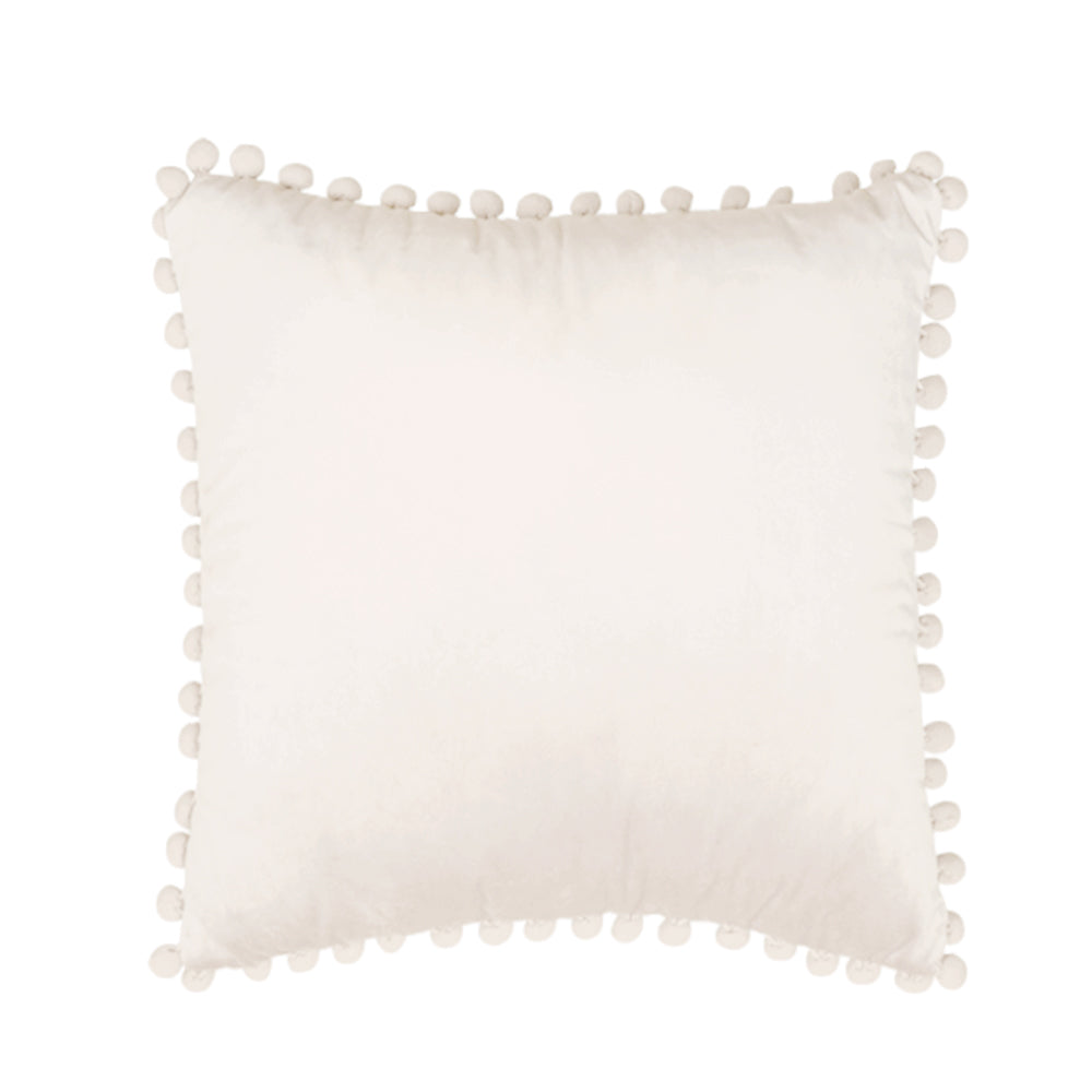 Pompoms Throw Pillow covers18"x18", 12"x20" and 20"x20" pack of 2 throw pillow covers