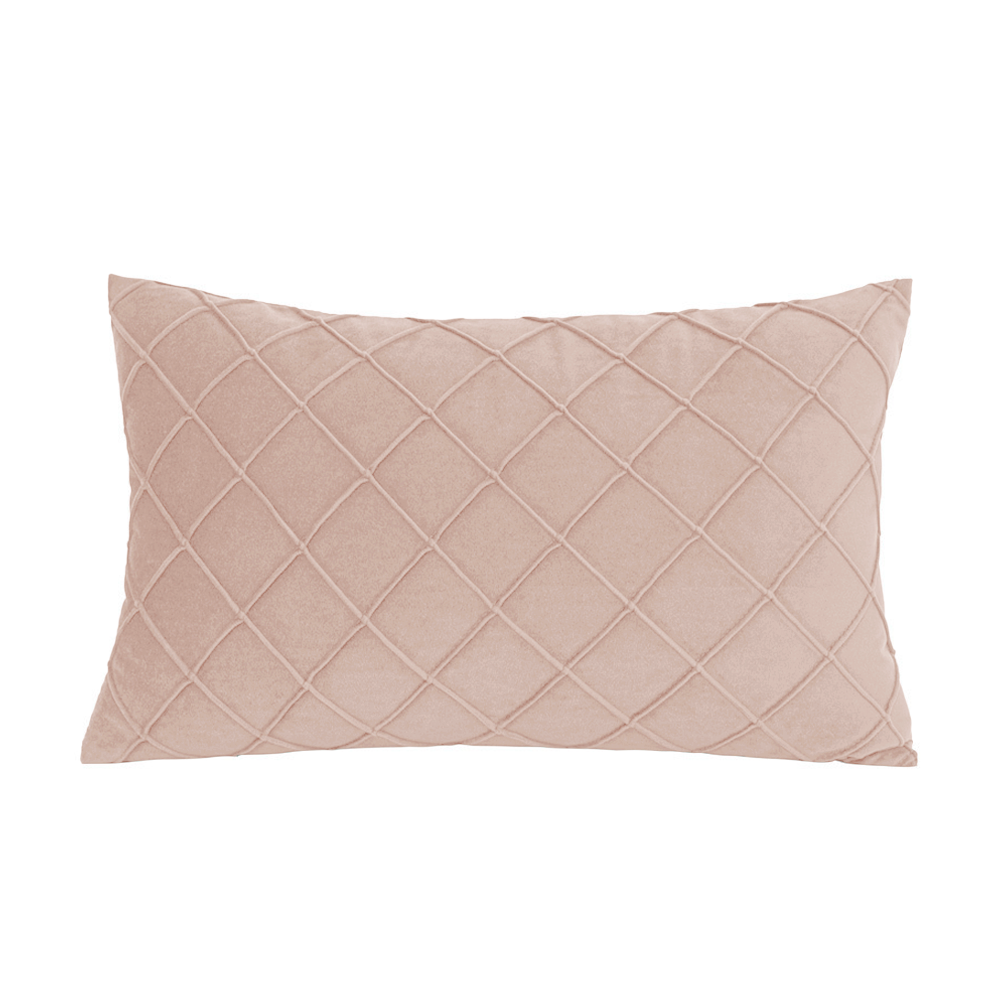 Diamond Cushion Throw Pillows (With Inserts) 18x18 , 12x20 and 20x20 inch pack of 2 throw pillows