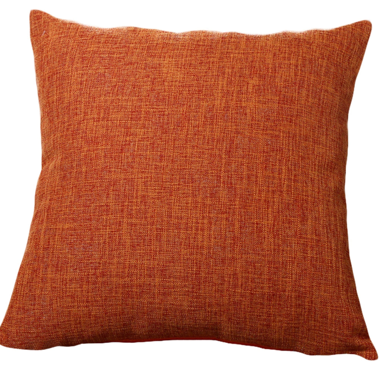 Pack of 1 Polyester/Linen Blend Throw Pillow (With Insert) 4 sizes of options, linen, 18X18 – Fancy & Stacy