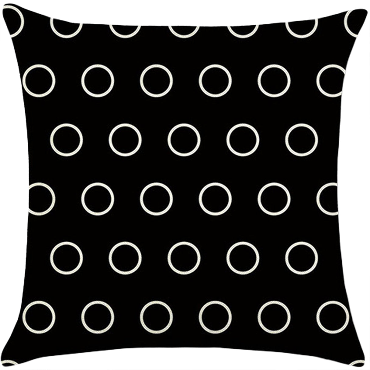 Set of 2 18"x18" square throw pillow geometric images 450g inserts