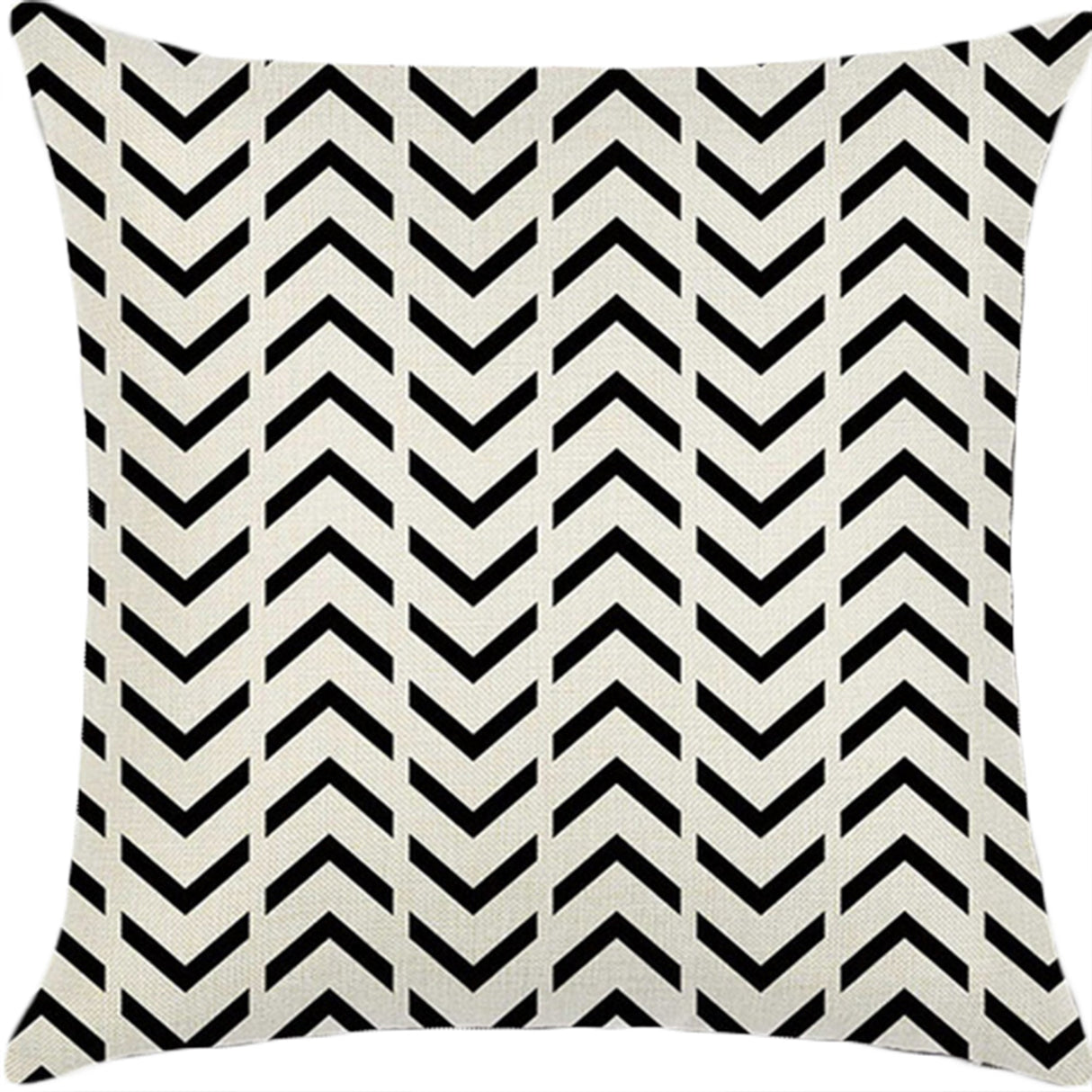 Set of 2 18"x18" square throw pillow geometric images 450g inserts