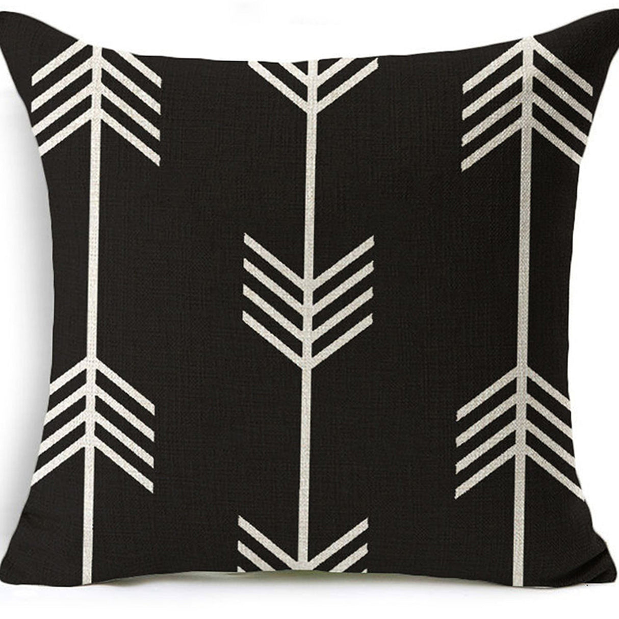 Set of 2 18"x18" square throw pillow geometric images 450g inserts
