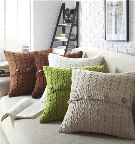 Cable-Knit-Throw-Pillow-Covers-(Without-Inserts)-Throw-Pillows