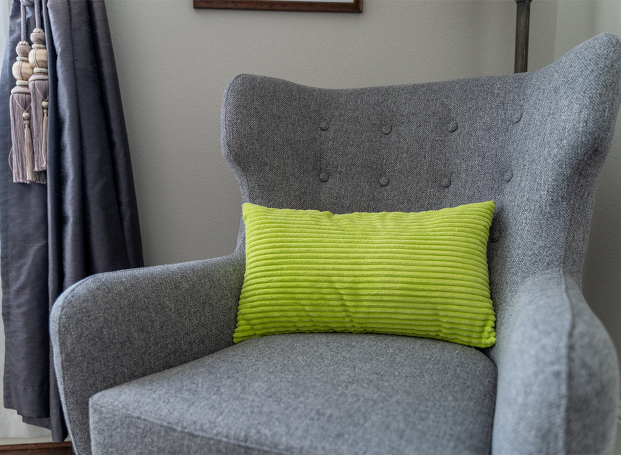 Stripe Throw Pillow (With Insert) 4 size options Elevate complete with a premium insert pack of 1
