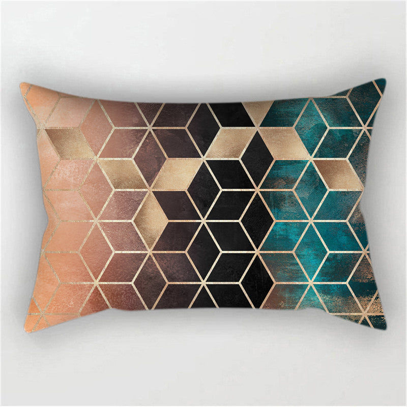 Set of 2 Square/ Rectangular Throw Pillow With Inserts 3 sizes of options