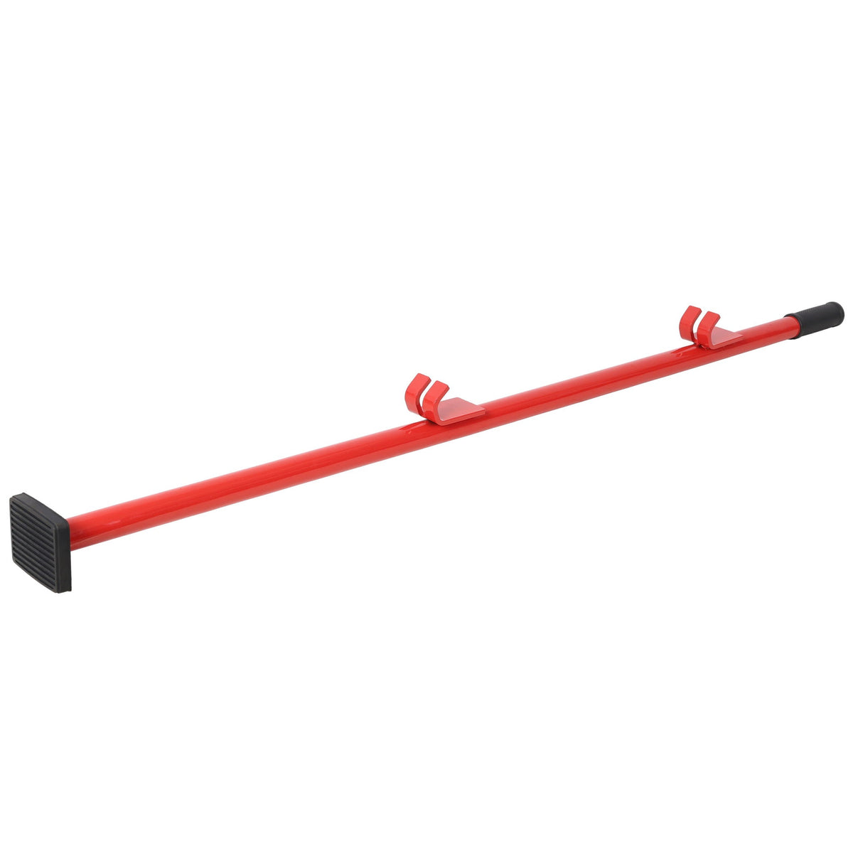 Universal Pulling Stick Tool for Car Repair Bumpers and Dent Fixing with Adjustable Steel - Red