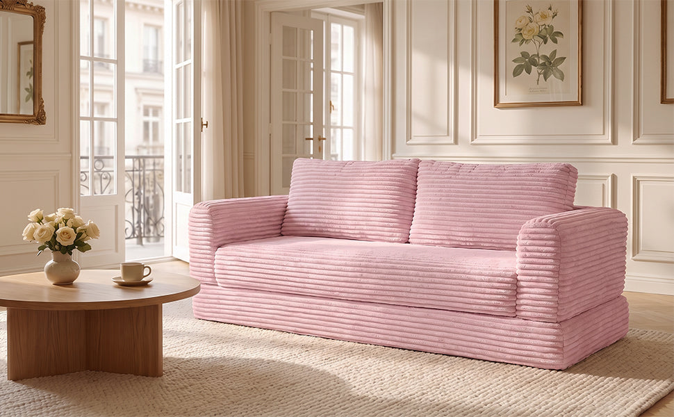 55 Inch Convertible Futon Sofa Bed