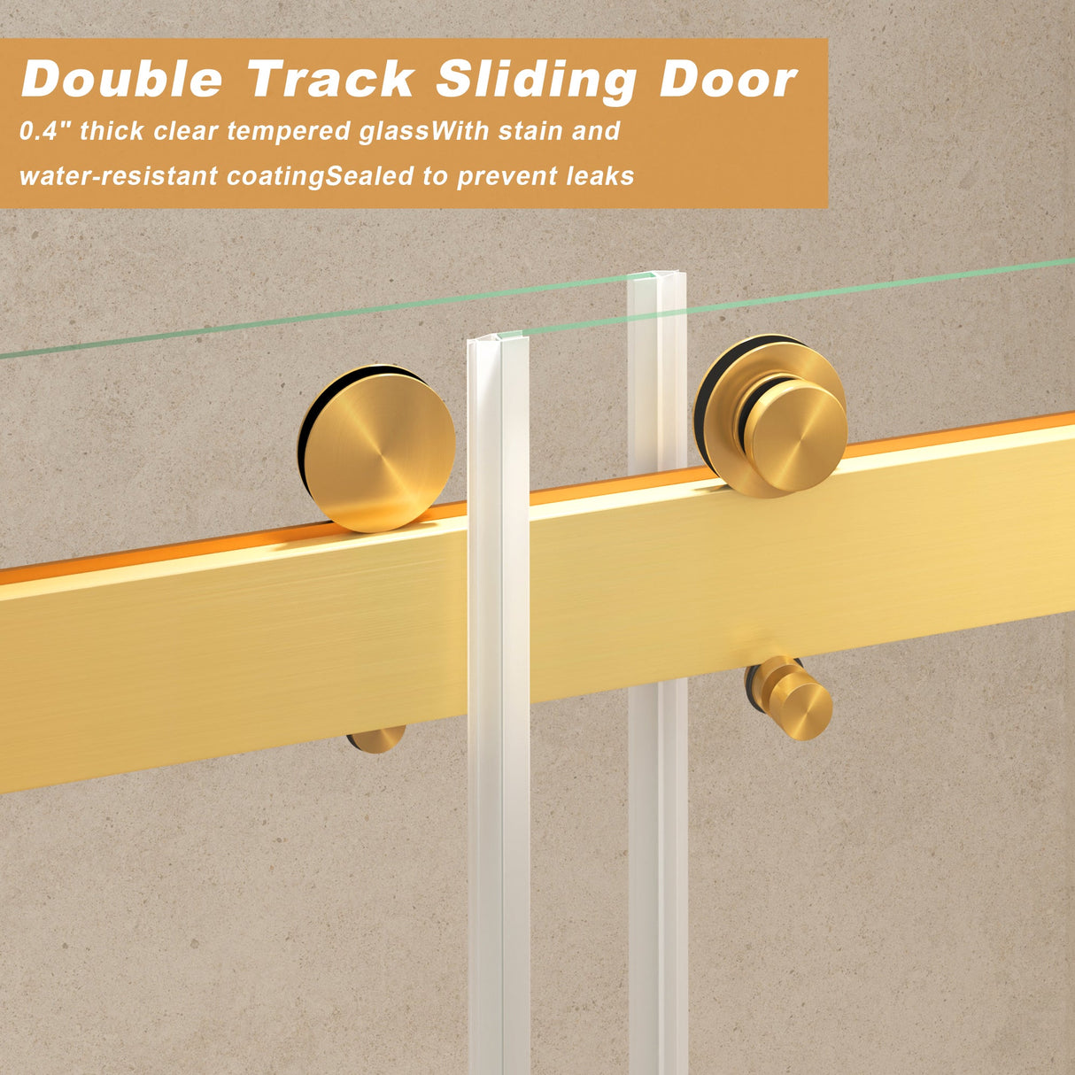 Frameless Sliding Glass Shower Doors