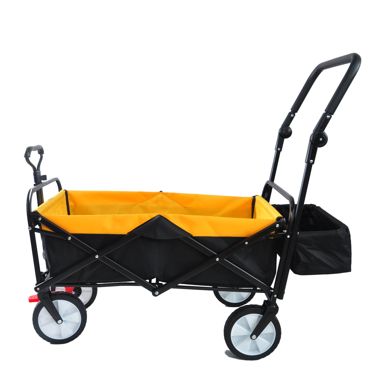 Folding Wagon Collapsible Outdoor Utility Wagon Heavy Duty Folding Garden Portable Hand Cart