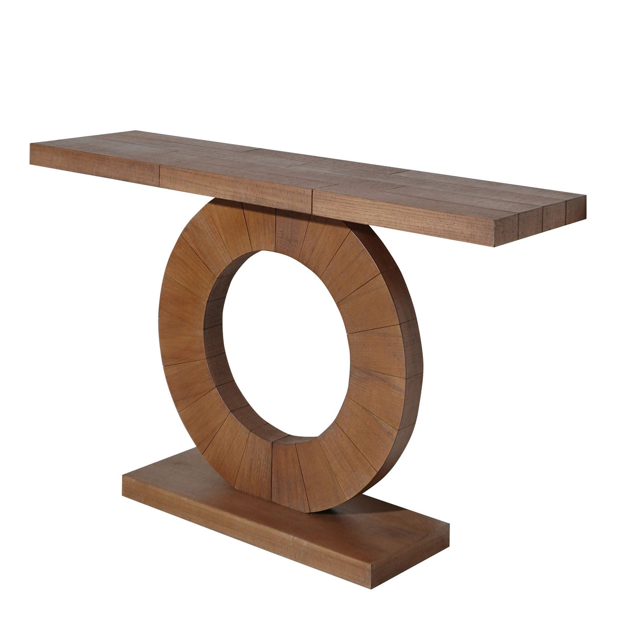 Contemporary Circular Console Table