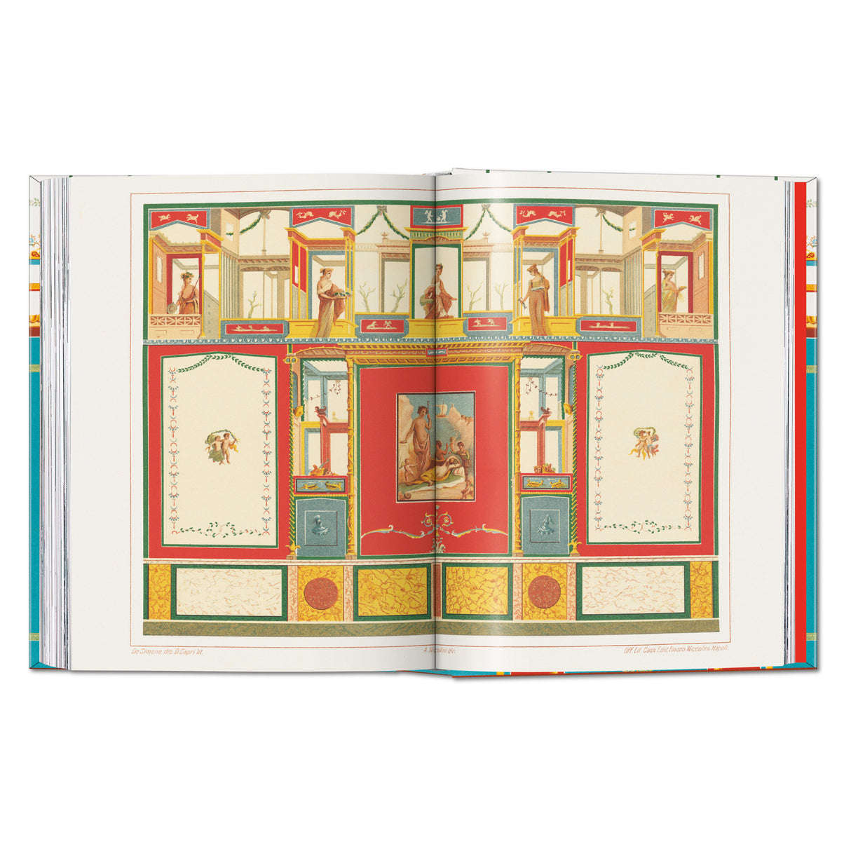 Fausto & Felice Niccolini. Houses and Monuments of Pompeii. 45th Ed. (English)