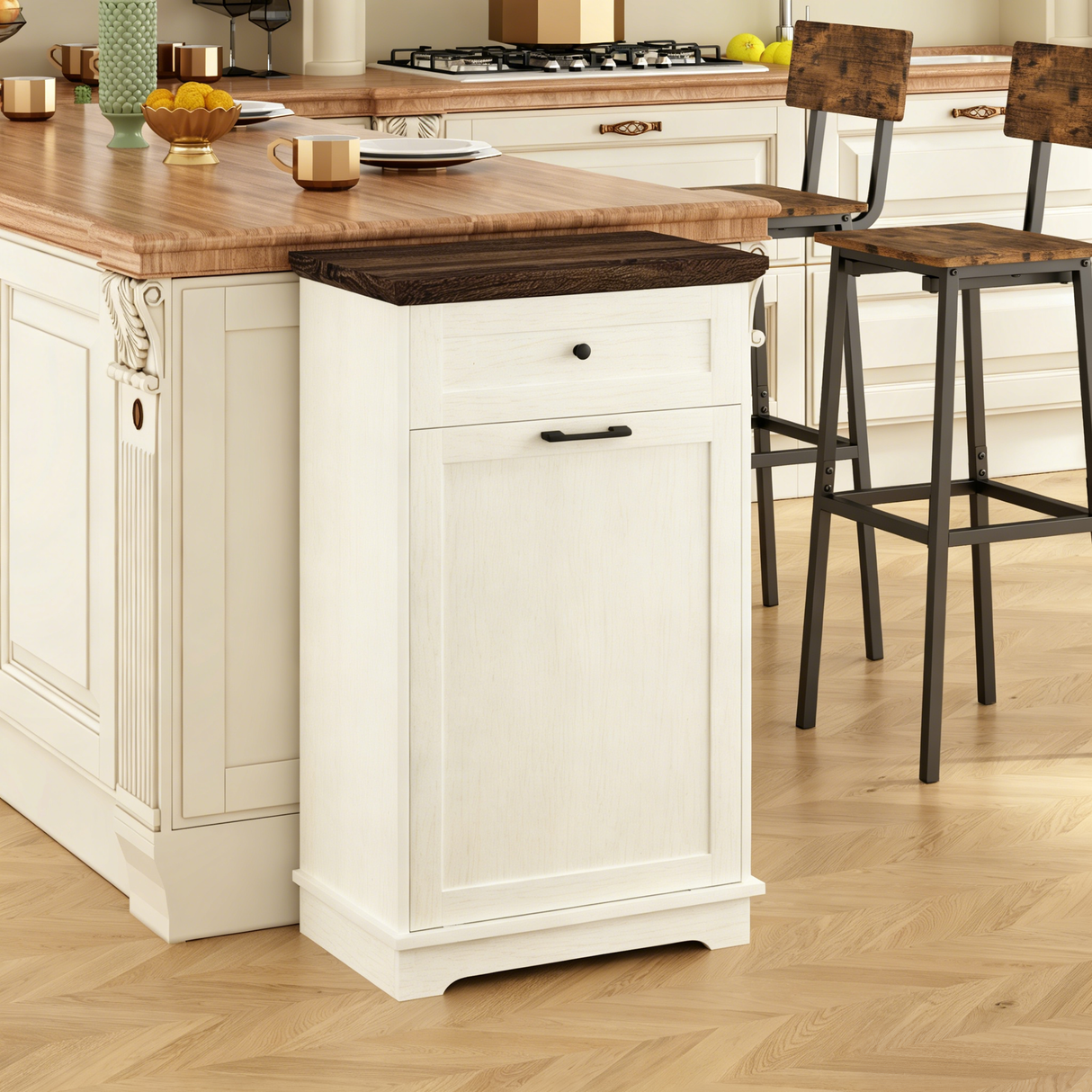 10 Gallon Tilt Out Trash Cabinet