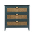 3-Drawer-Cabinet,-Natural-rattan,-American-Furniture,-Suitable-for-bedroom,-living-room,-study-