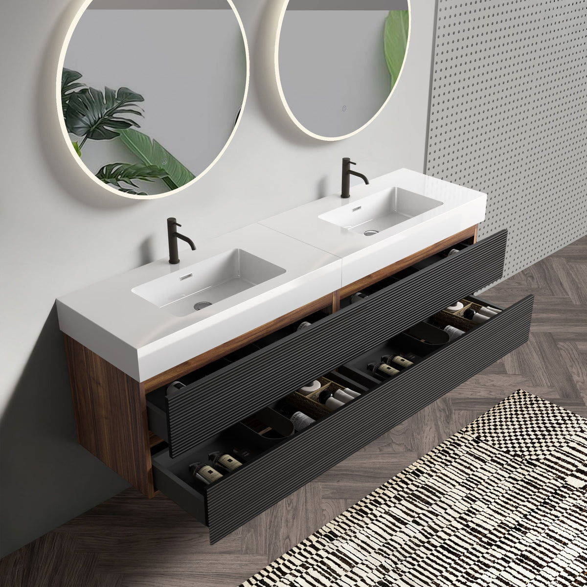 Grace 72'' Bathroom Vanity with Matt