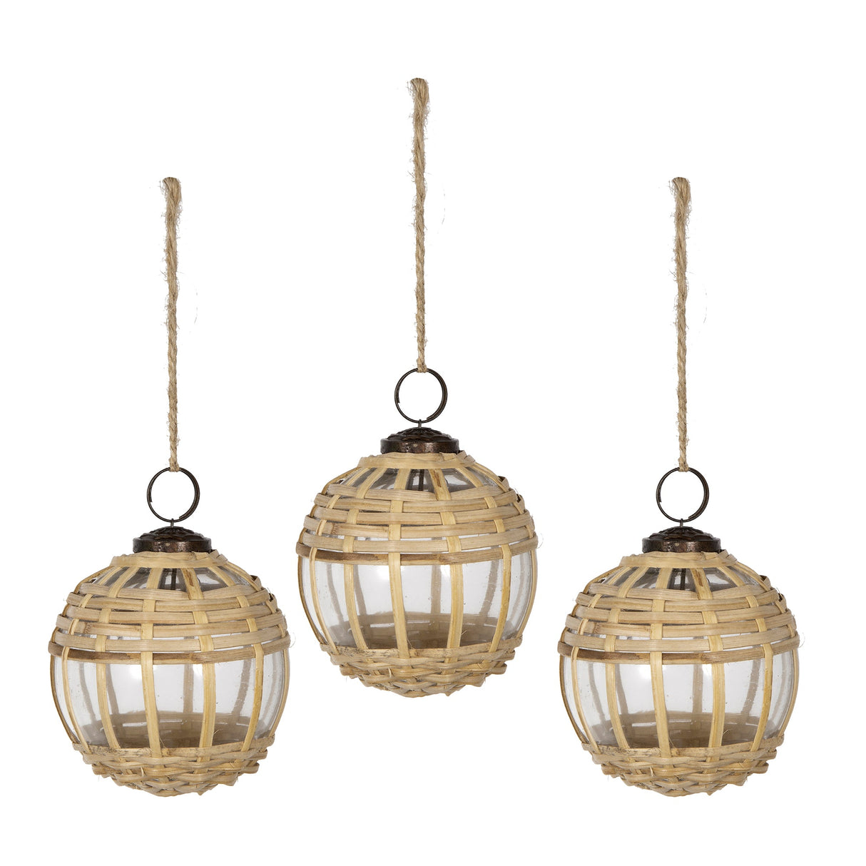 D3.3" X-Mas Hanging Ornament Set of 3