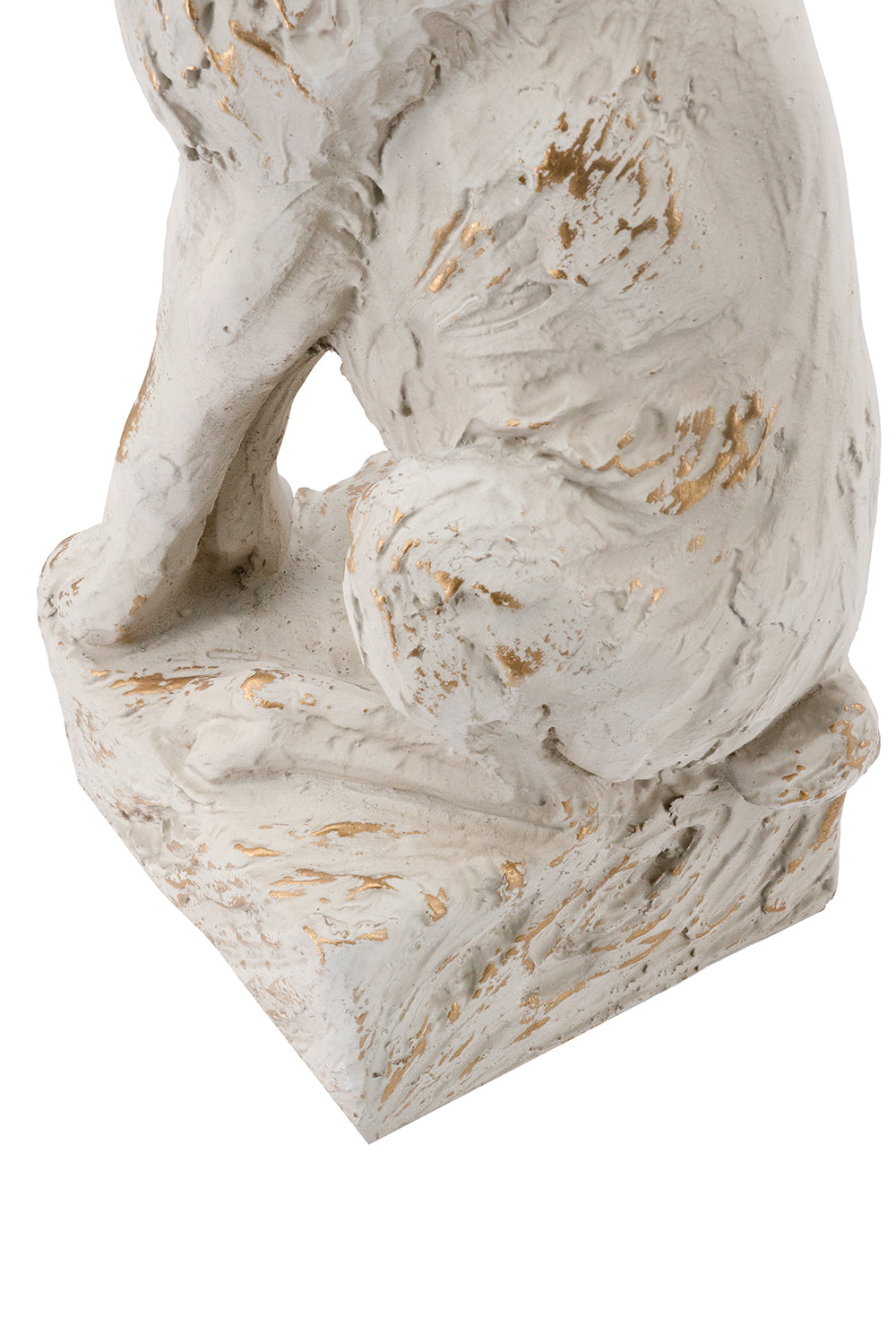 Large Magnesium Sitting Rabbit Figurine