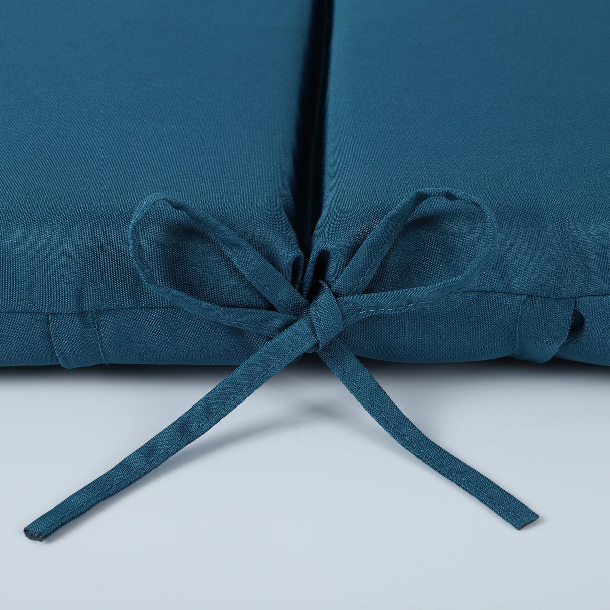 Outdoor Lounge Chair Cushion Set - Lake Blue Polyester, UV & Fade Resistant, 2PCS