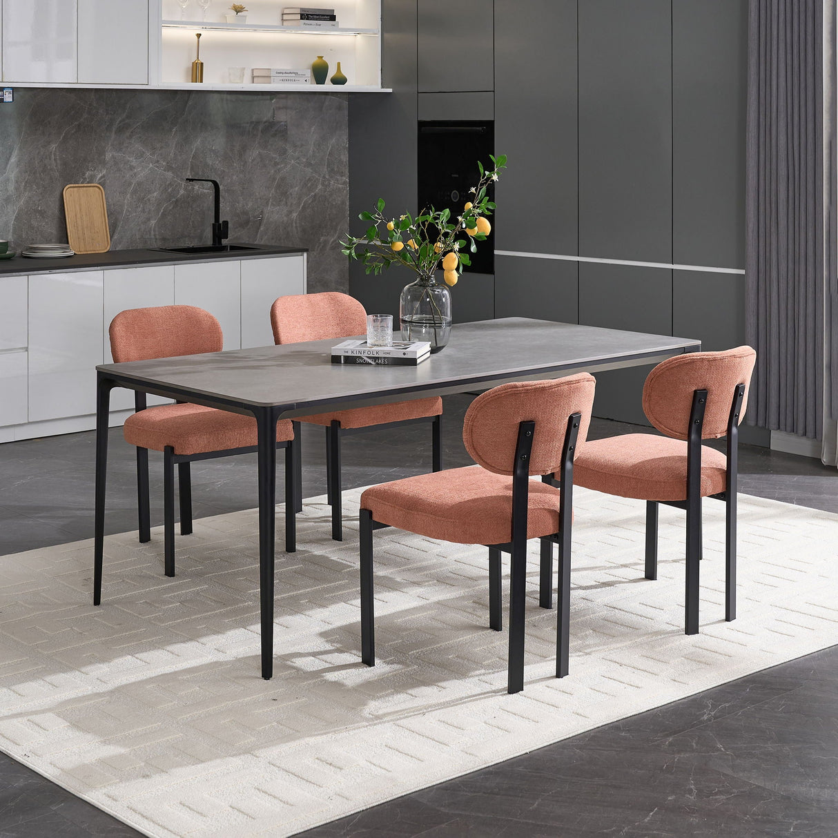 Dining Armless Chairs (Set of 2)