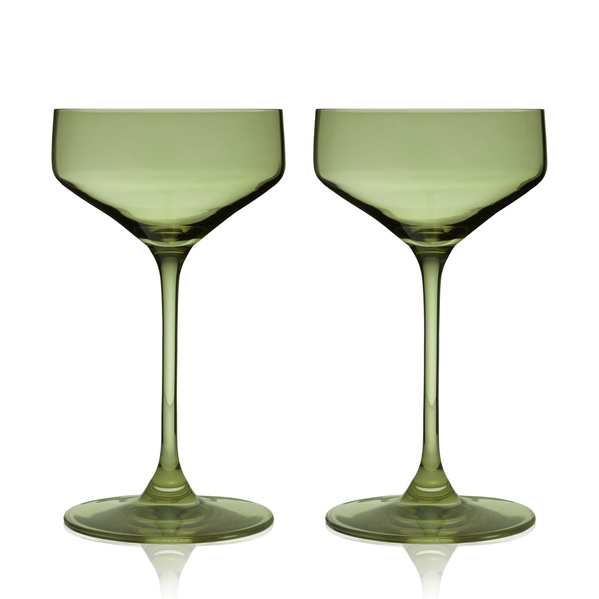 Reserve nouveau crystal coupes in sage viski®