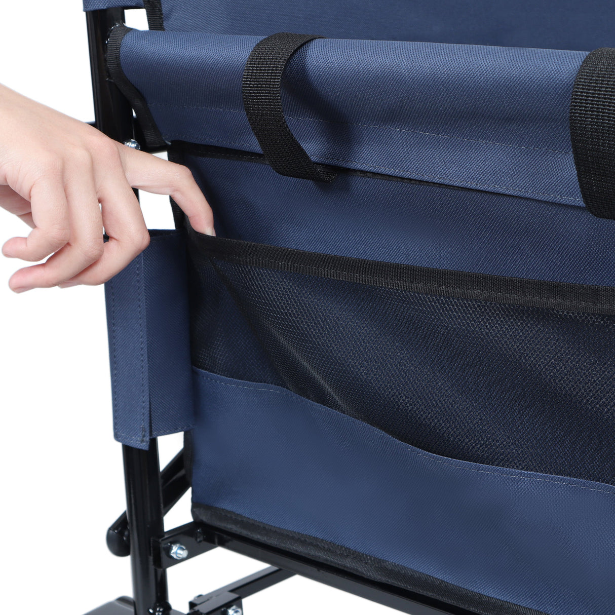 3-in-1 Convertible Folding Wagon Cart with Bench Seat & Storage