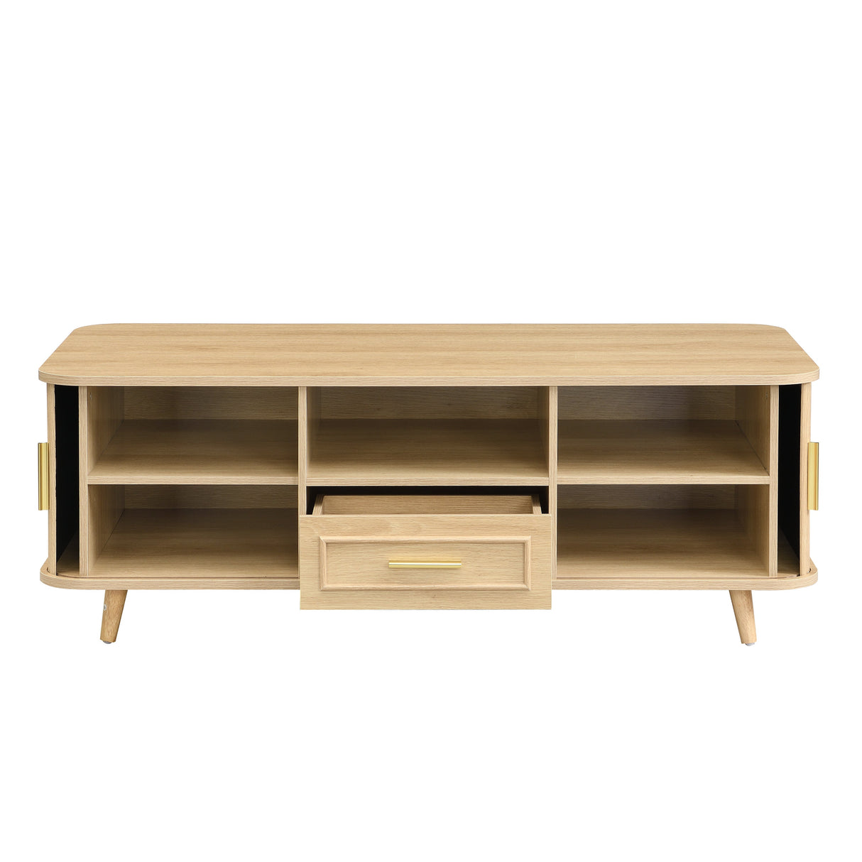 Mid-Century Modern Coffee Table with Storage