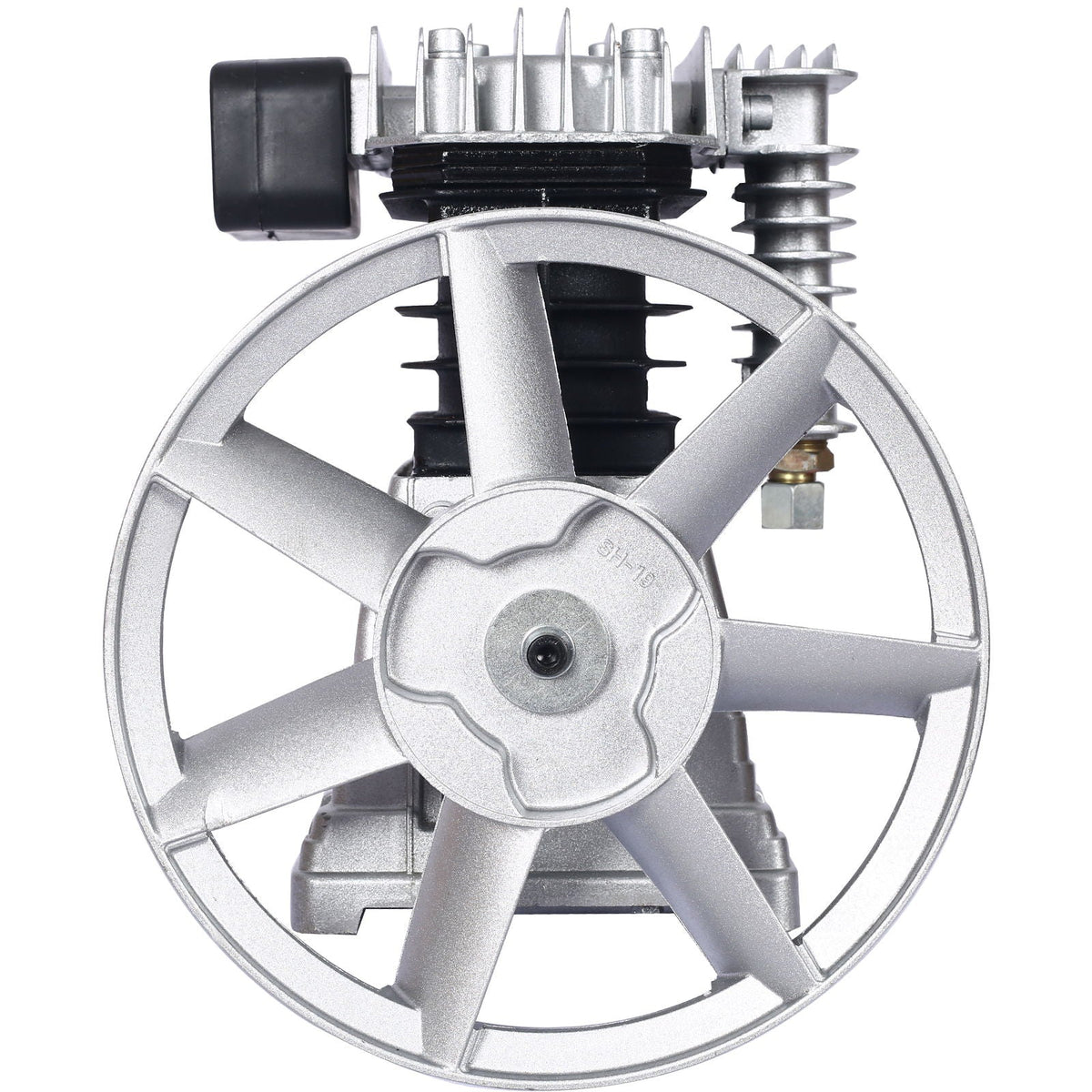 Piston 3Hp Air Compressor Head Pump 2.2Kw 115Psi - Silver