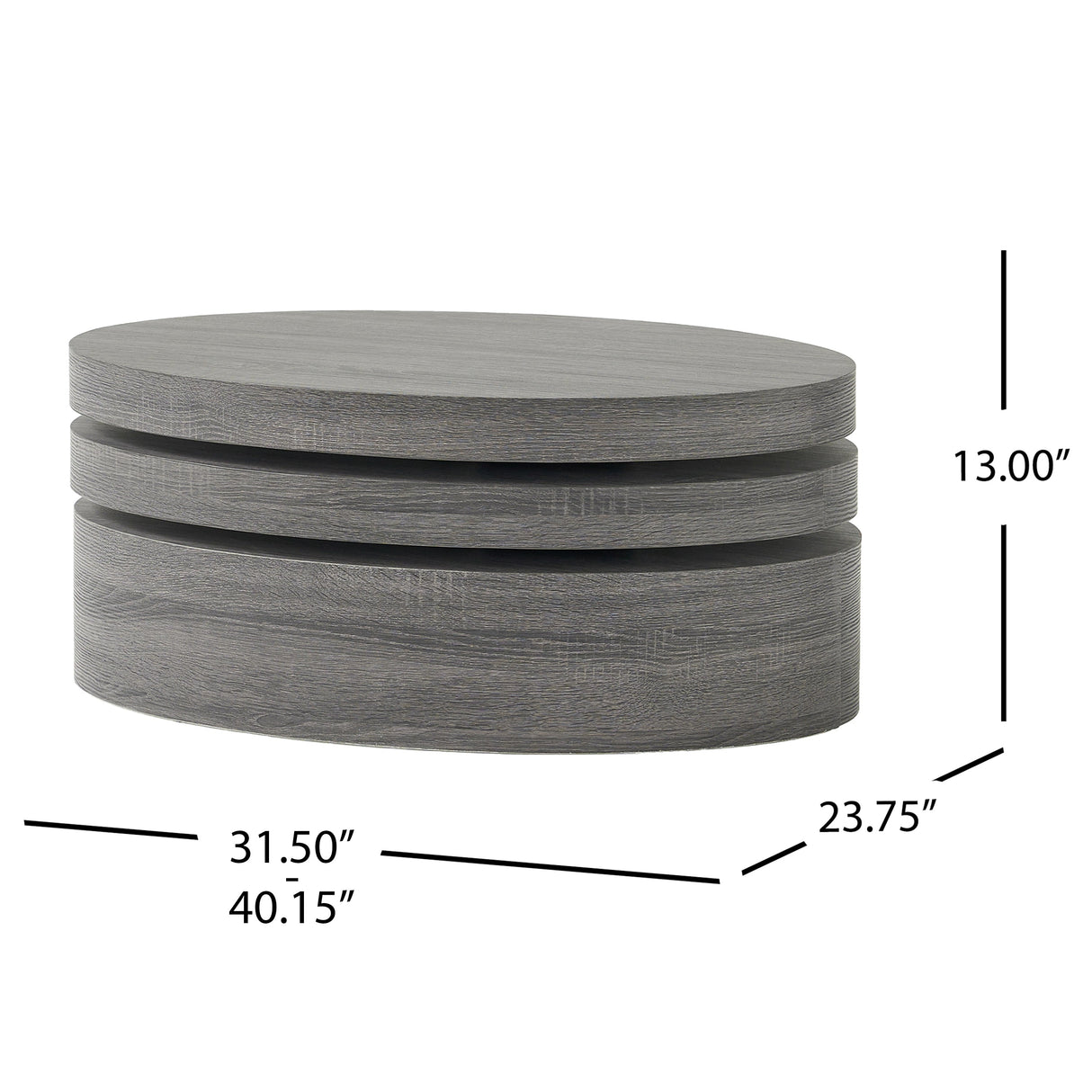 Modernesque Rotating Coffee Table
