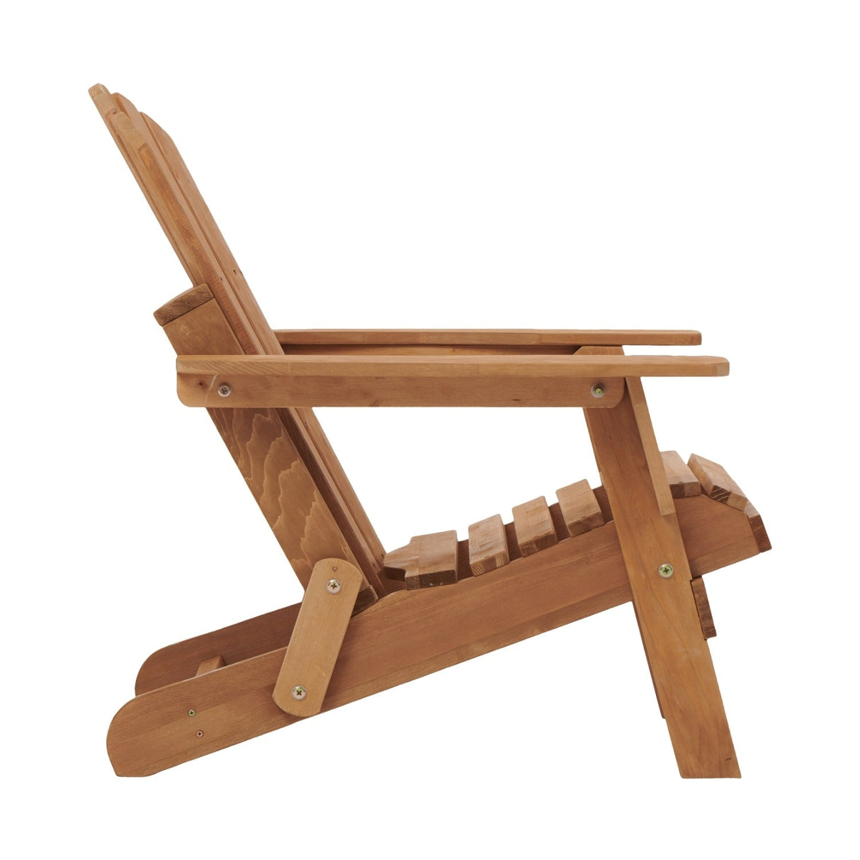 Oversize Wooden Outdoor Folding Adirondack Chair