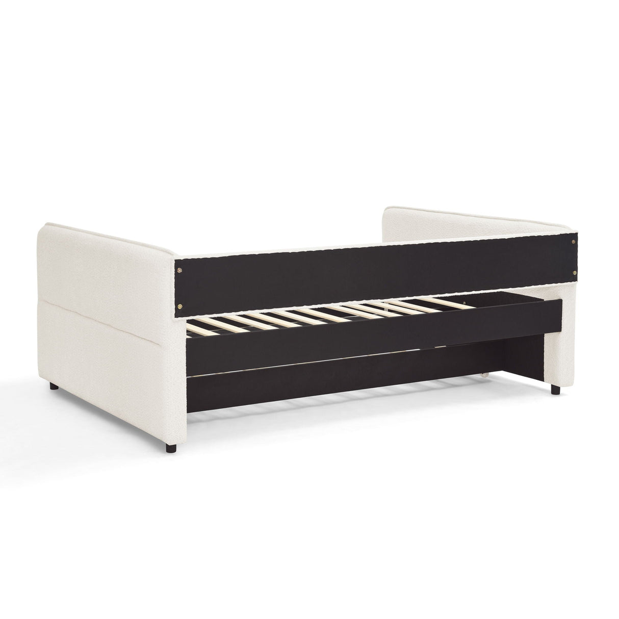 Upholstered Daybed With Pop Up Trundle