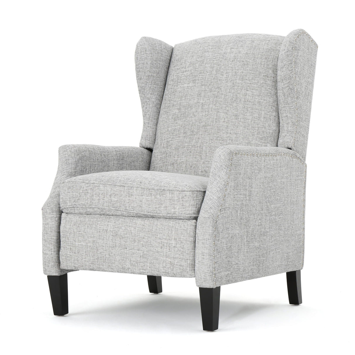Westeros Wing Back Fabric Upholstered Recliner