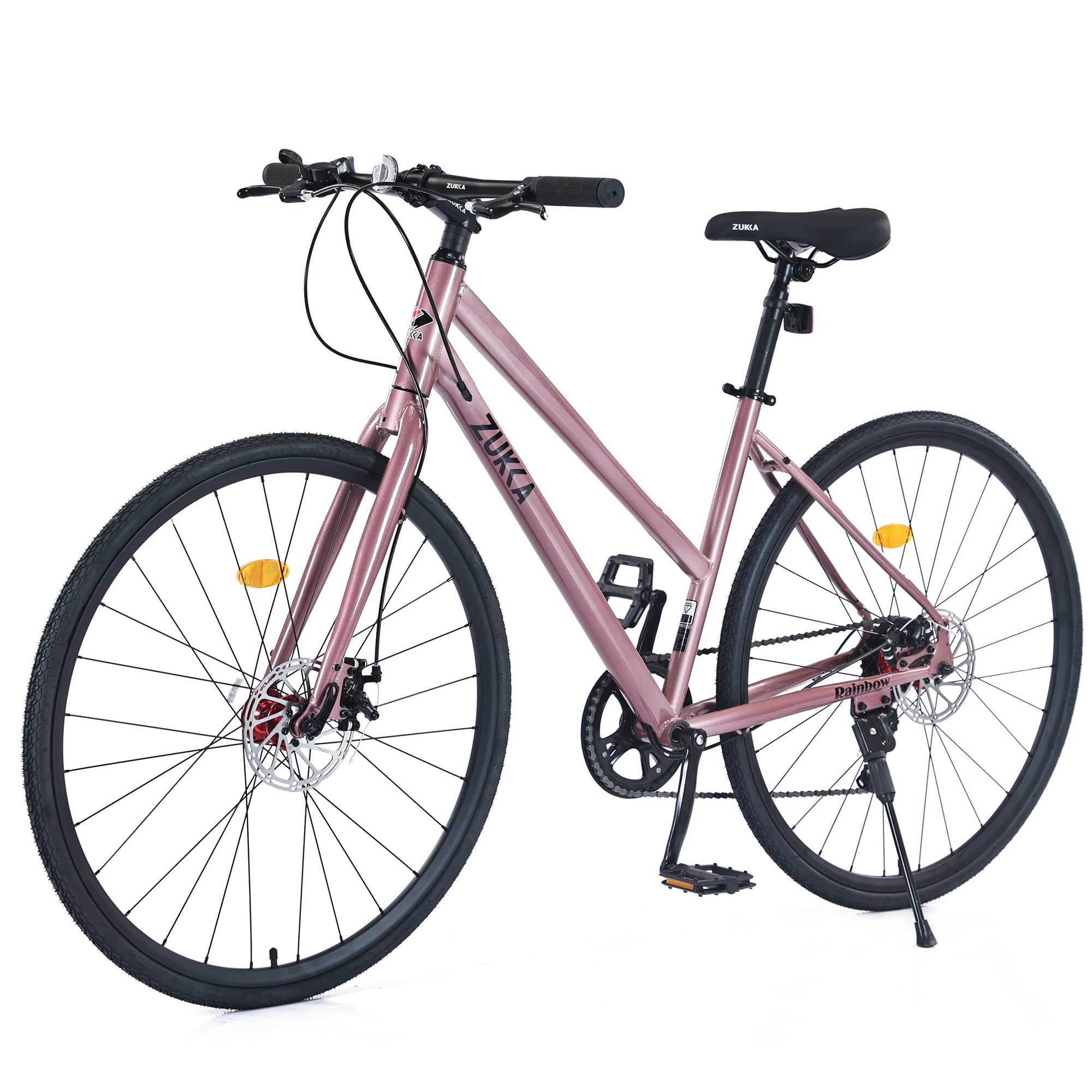 7-Speed-Hybrid-bike-Disc-Brake-700C-Road-Bike-For-men-women's-City-Bicycle-