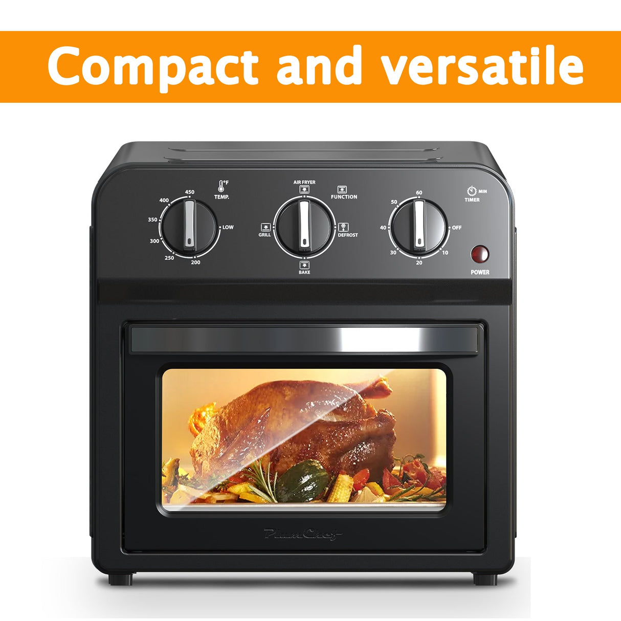 Family Size Air Fryer Toaster Oven Combo, 13QT