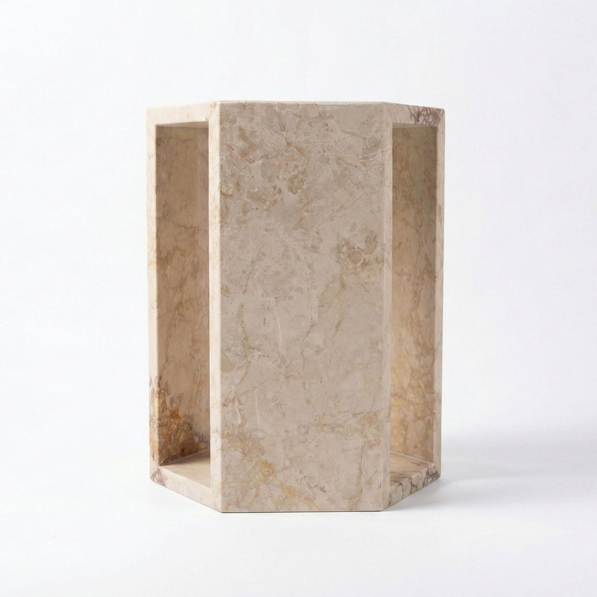 Modern Minimalist Hexagon Side Table