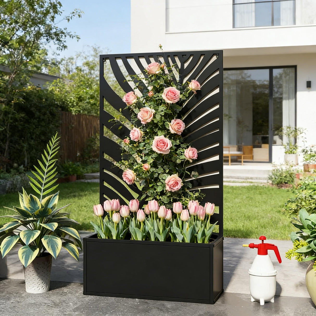 Freestanding and Wall Mounted Raised Garden Bed Planter