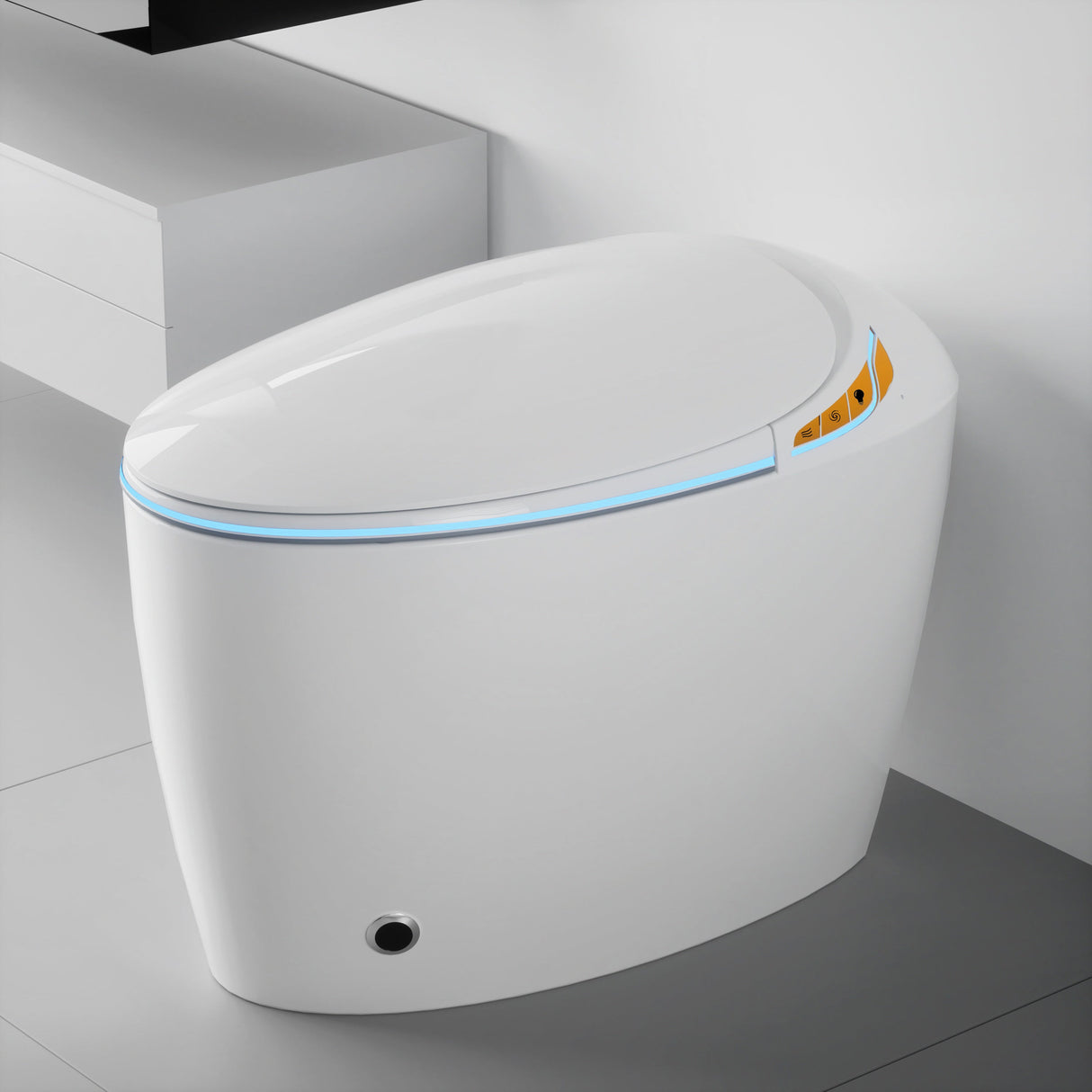 Unique Smart Toilet with Built-in Bidet