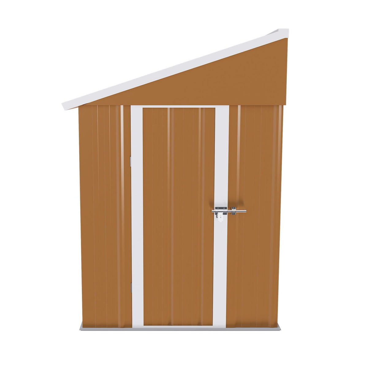 Weatherproof Storage Shed With Double Doors And Ventilation