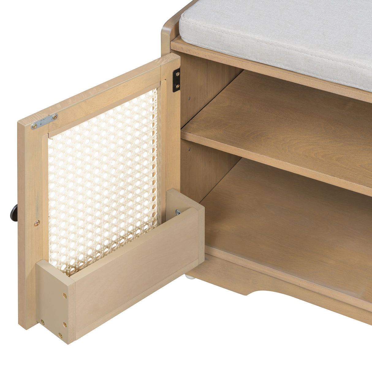 TREXM Rustic Storage Bench
