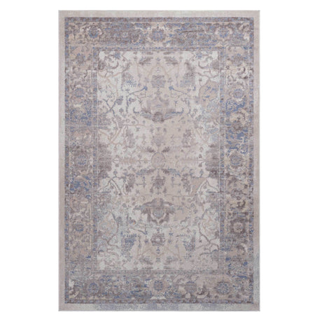 8X10 Brown/Beige /Traditional Non-Shedding and Stain Resistant Area Rug
