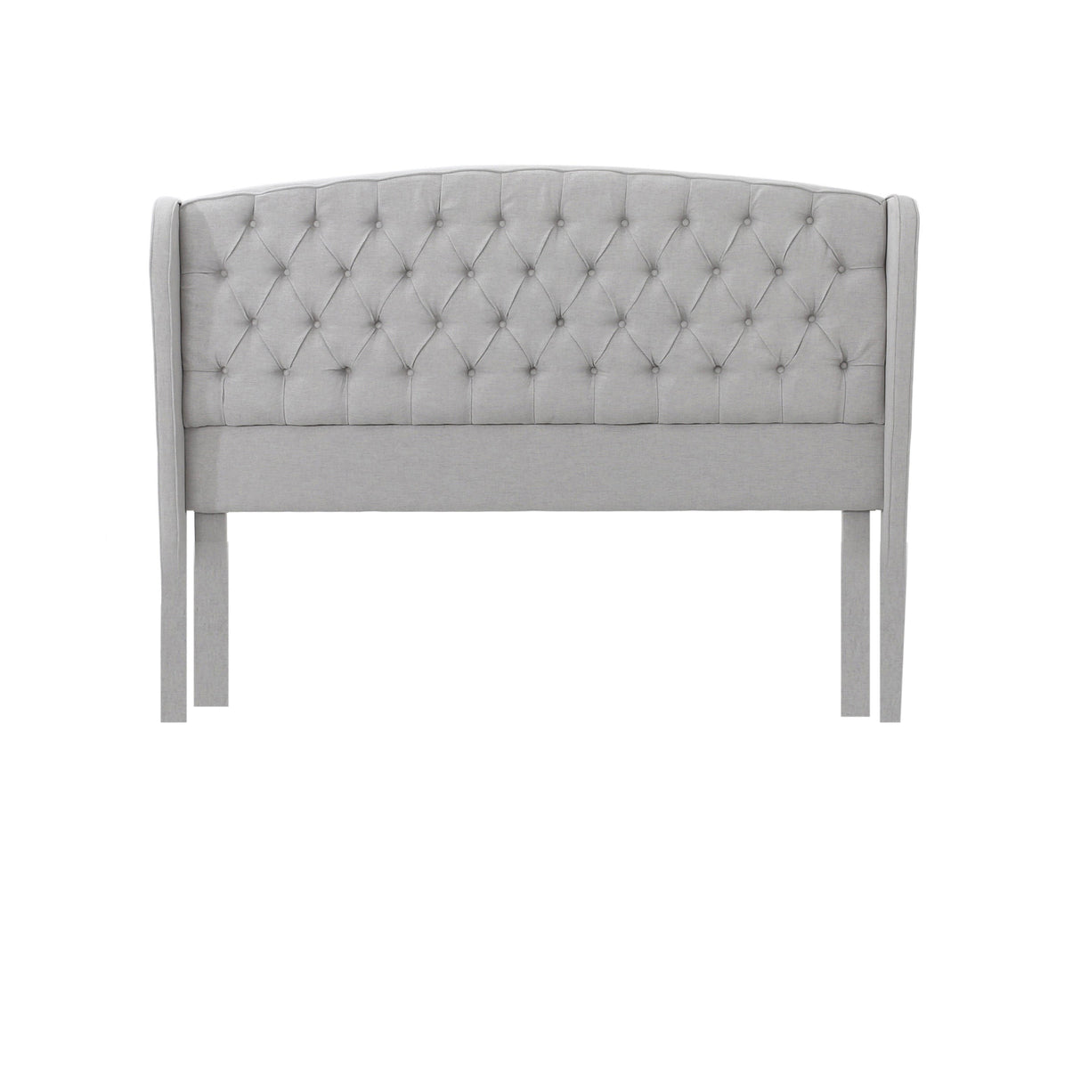 Button Tufted Wingback Bed