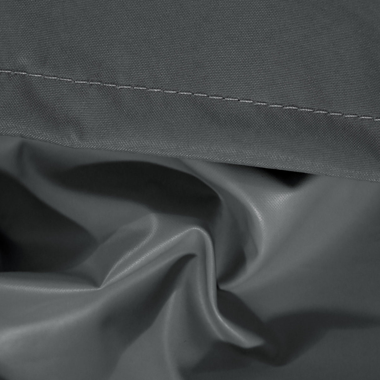 Shield Patio Outdoor 3 Seater Sofa Cover Dark Gray Fabric 88x36x35 Inches