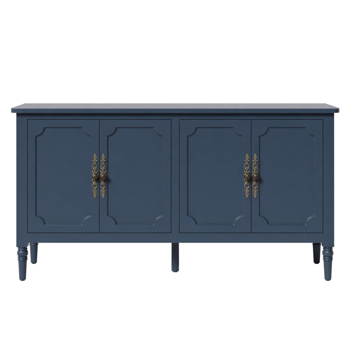 Vintage Buffet Cabinet With Adjustable Shelves