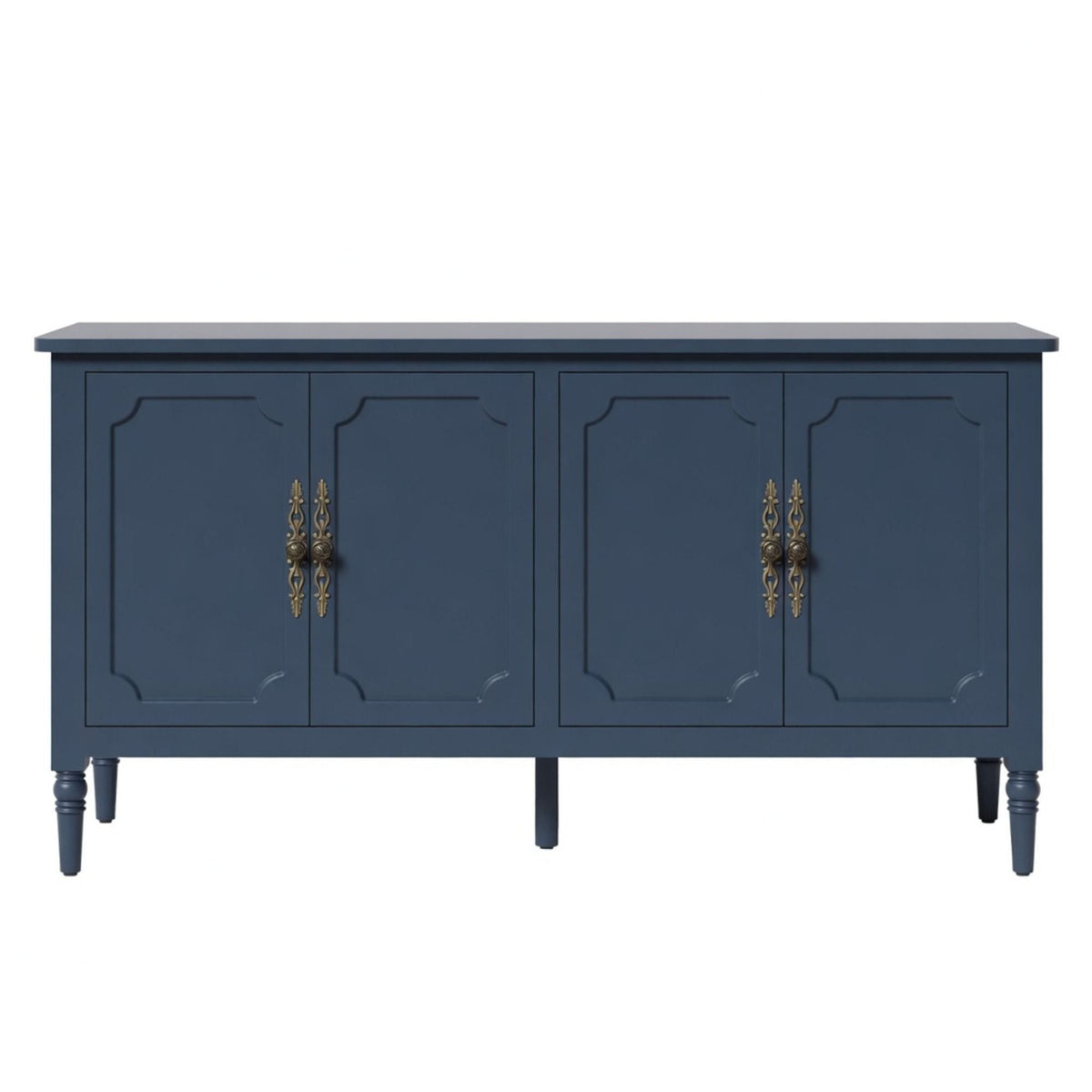 Vintage Buffet Cabinet With Adjustable Shelves