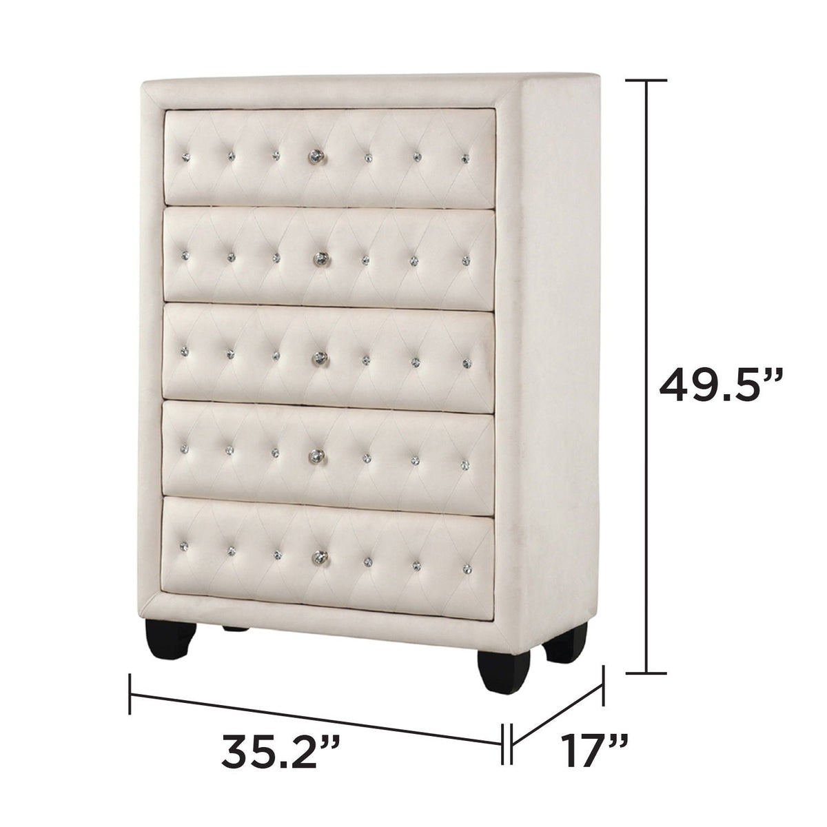 Sophia - 5 Piece Bedroom Set