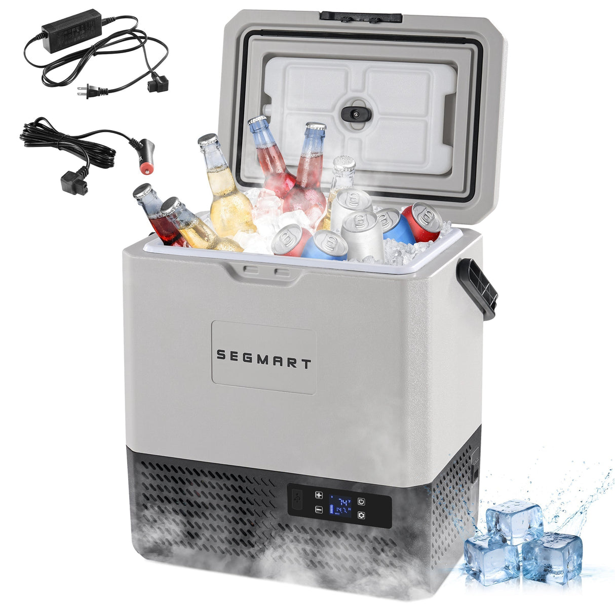 P15 Portable Car Fridge (45W 13.5L) for Camping