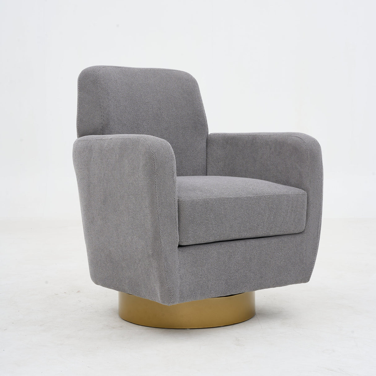 360 Degree Rotation Armchair Cotton Linen