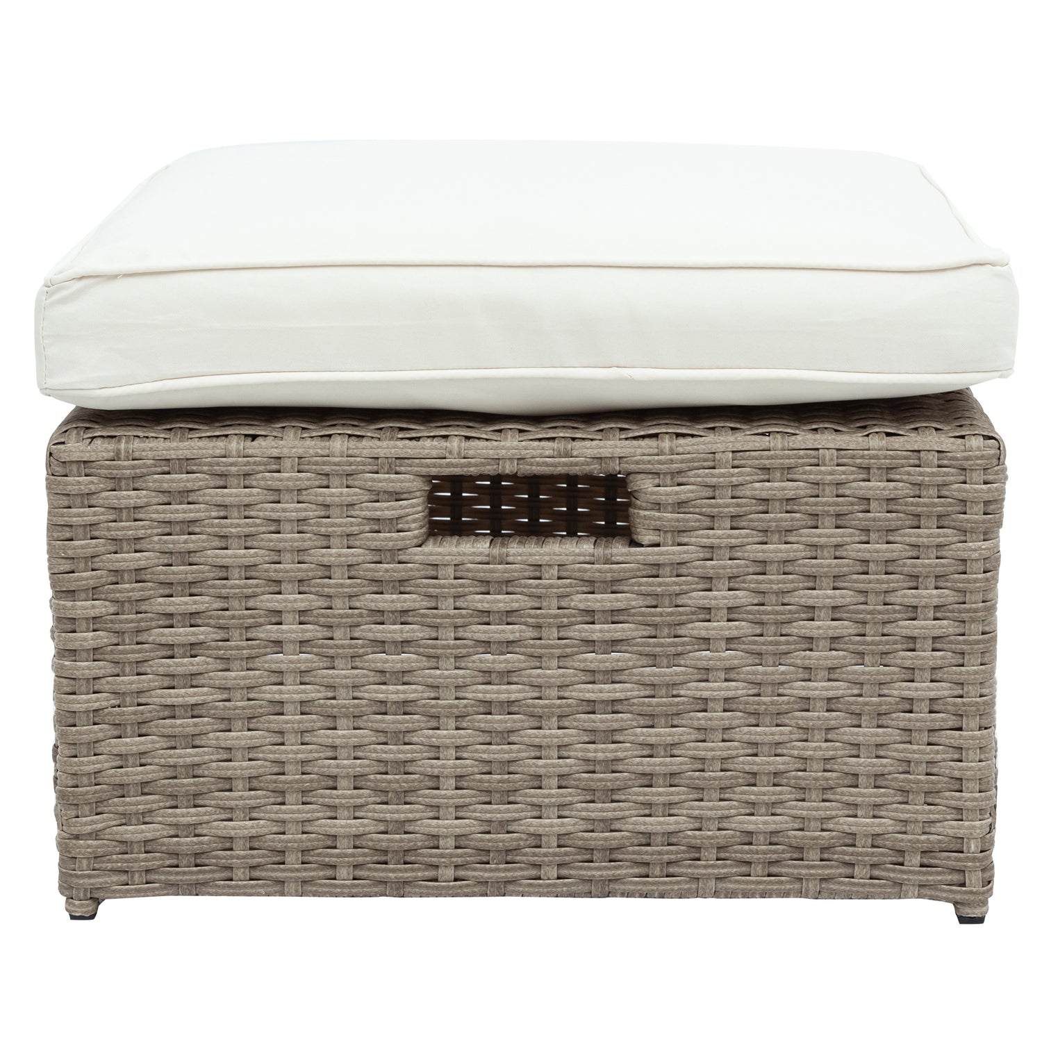 Elegantly Woven Outdoor Tengbian  6 piece outdoor conversation set