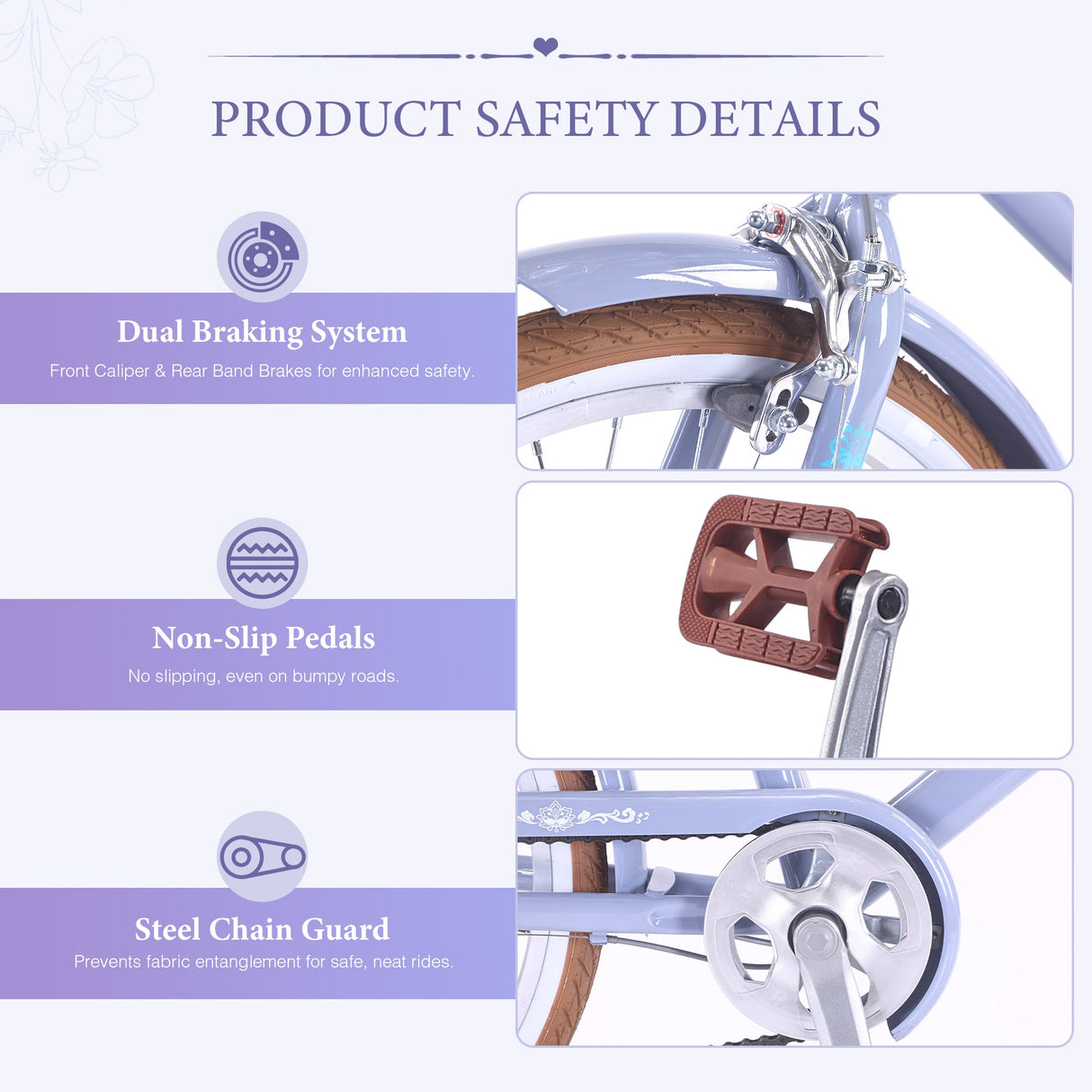 24 Inch Women's Cruiser Bike