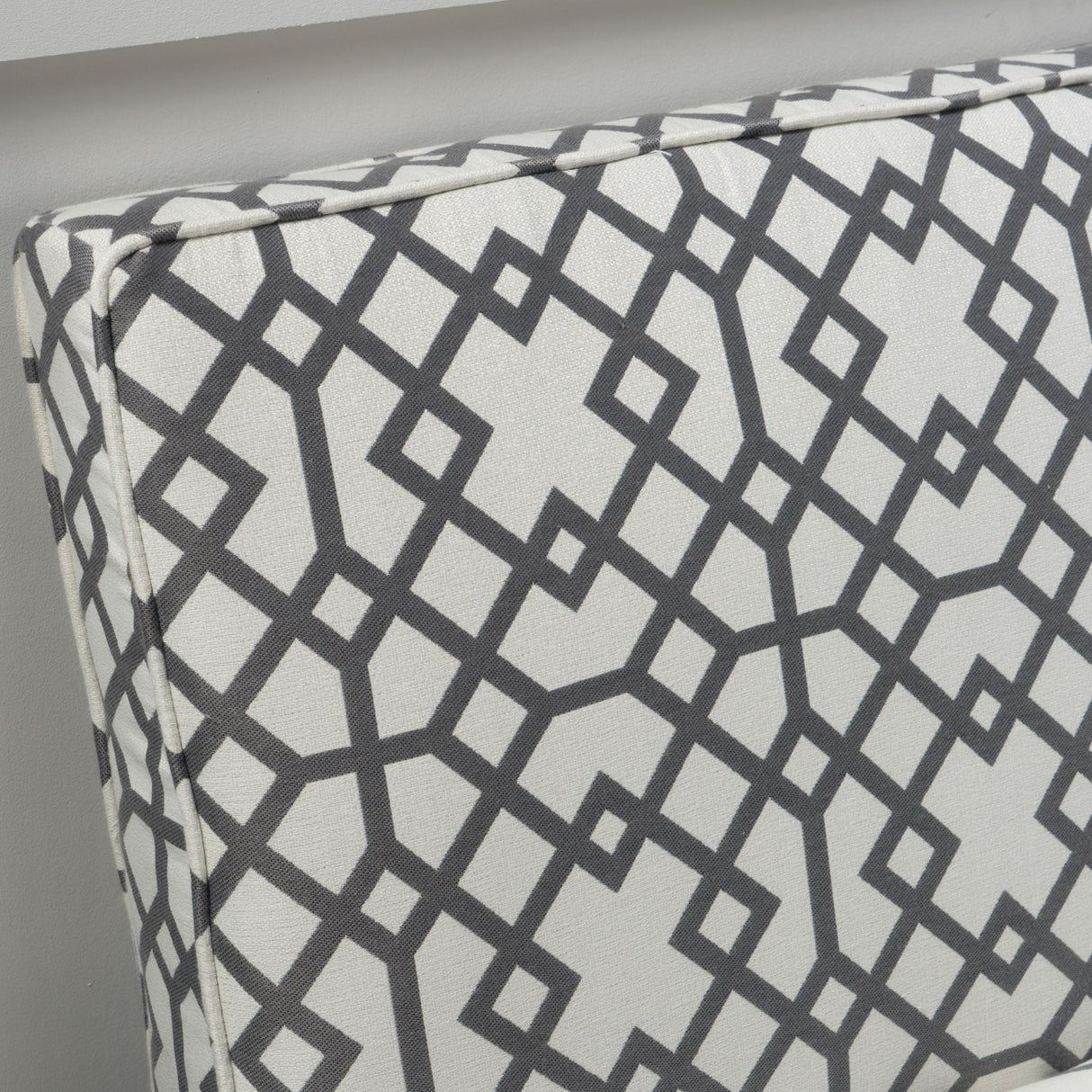 Contemporary Loveseat With Upholstered Fabric And Birch Wood Legs - Gray